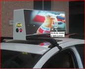 12V το ψηφιακό ταξί πινάκων διαφημίσεων οδήγησε την οθόνη, ακρυλική μικρή οδηγημένη επίδειξη πλαισίων αργιλίου κάλυψης